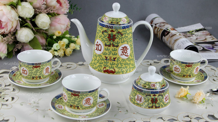 15头吉利如意咖啡具