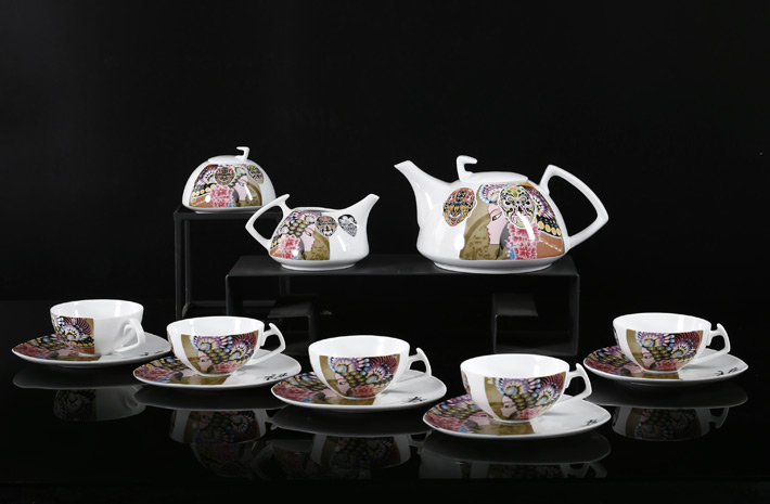 15头戏班咖啡具